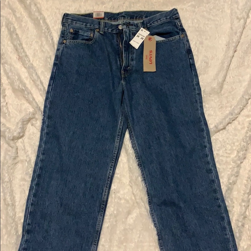 NWT Levi 550 W 34 L 34 Men Jeans